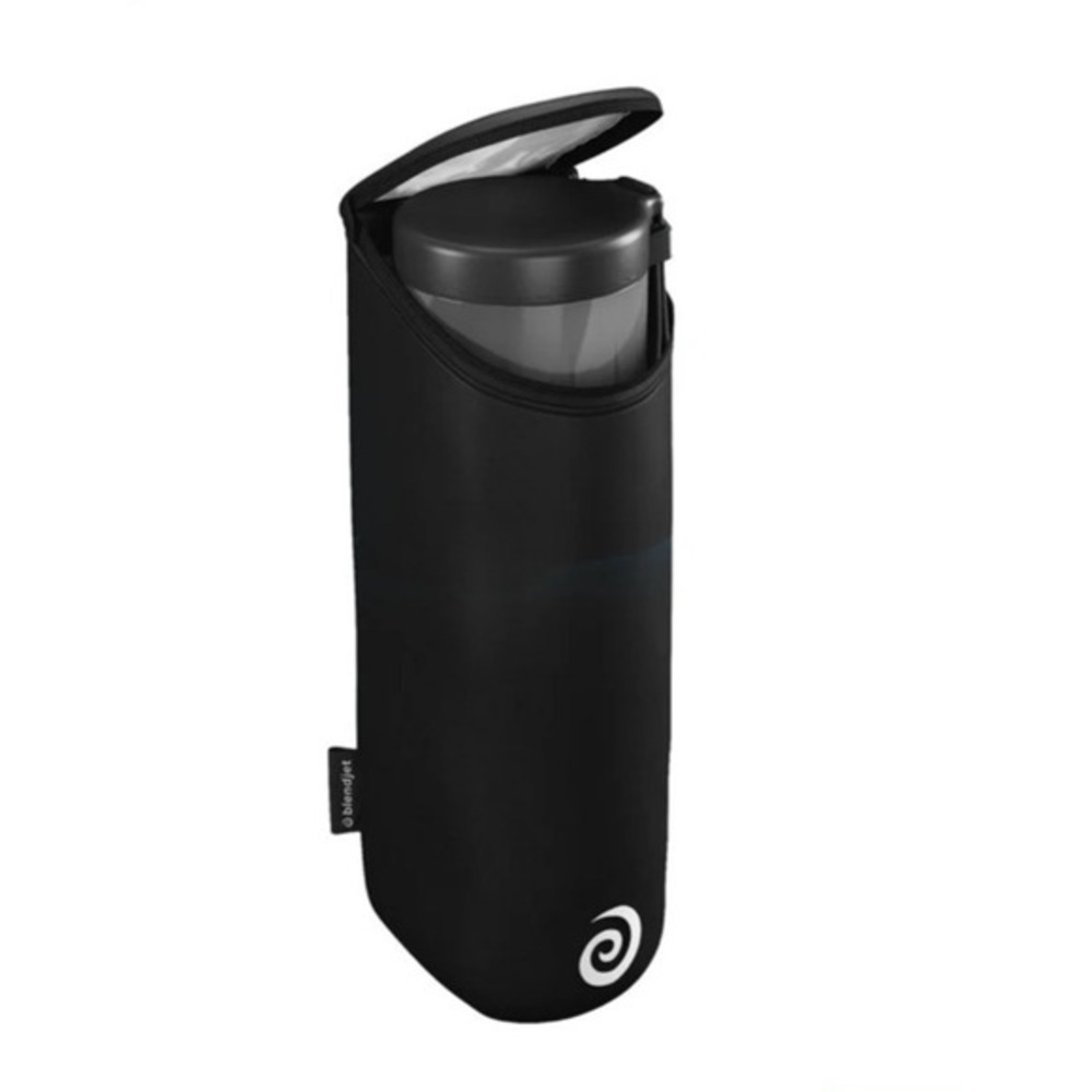 NEW BlendJet Jetsetter‎ Insulated Sleeve Water Resistant Black Travel Bag 16oz